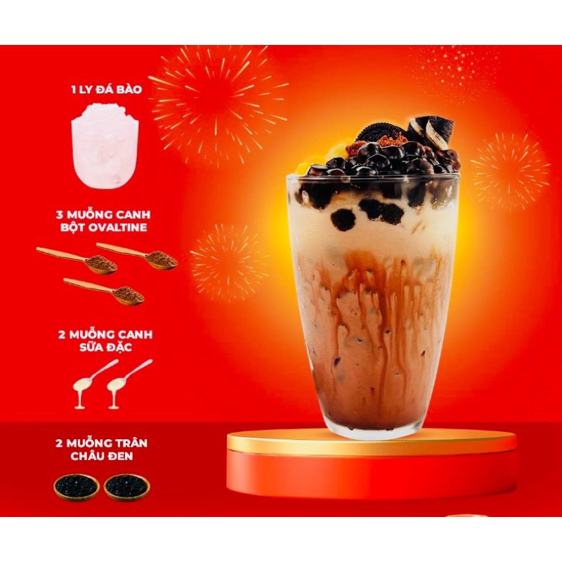 Bột Cacao Lúa Mạch Ovaltine - Hũ 400g Date 10/2025