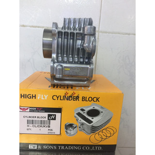 Lòng pitons bạc Click 110 + Ab 110 đời bình xăng cơ zin thái