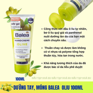 Kem Dưỡng Da Tay và Móng Balea [ nhập khẩu Đức]