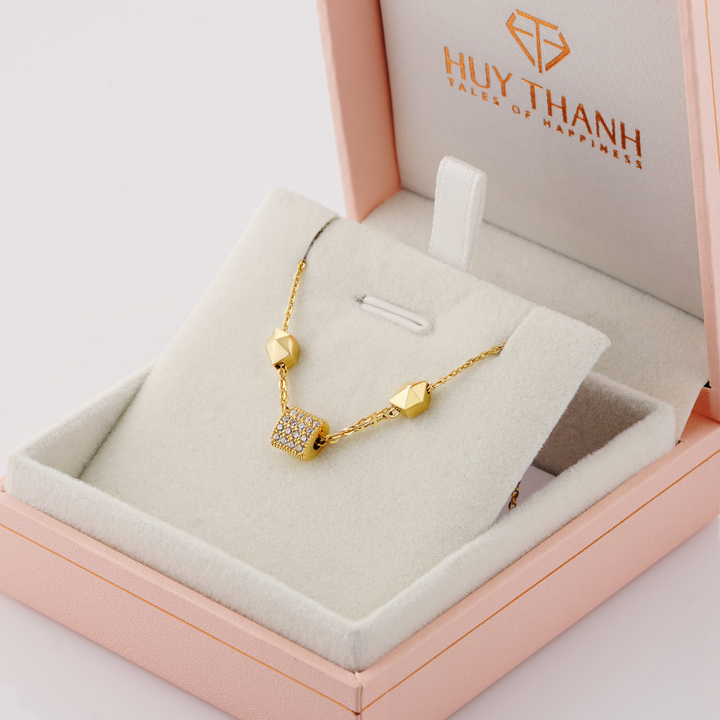 Lắc tay vàng 14k LLF286 Huy Thanh Jewelry