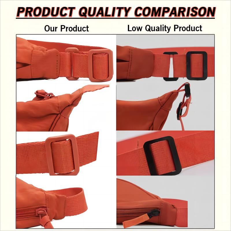 U Thời Trang Nylon Chống Thấm Nước Túi Bánh Bao Túi Đeo Chéo Có Bông Bên Trong Túi Đeo Thông Thường Dành Cho Nữ