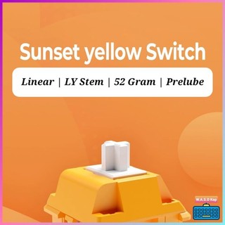 Sunset Yellow switch | Công tắc Sunset Yellow | Linear switch