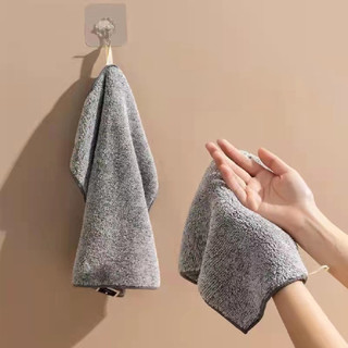 Set 10 Khăn than tre lau bếp mặt đa năng siêu thấm hút nhanh khô