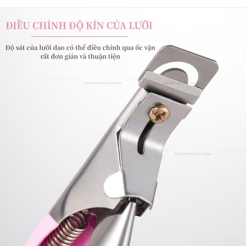 Kìm cắt móng giả loại tốt giá rẻ chuyên dụng cho dân làm móng nail - Kiềm bấm móng giả