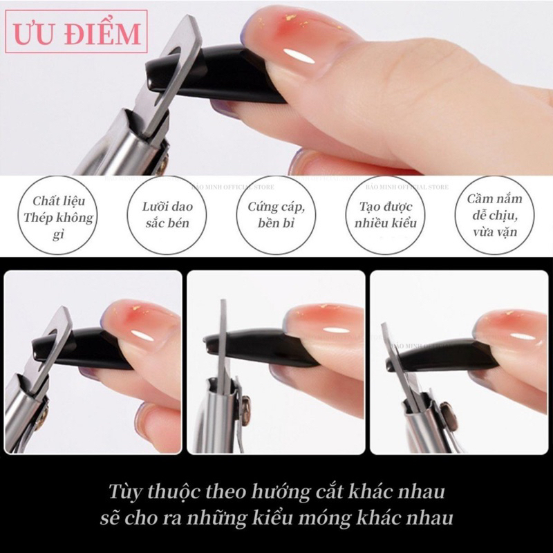 Kìm cắt móng giả loại tốt giá rẻ chuyên dụng cho dân làm móng nail - Kiềm bấm móng giả