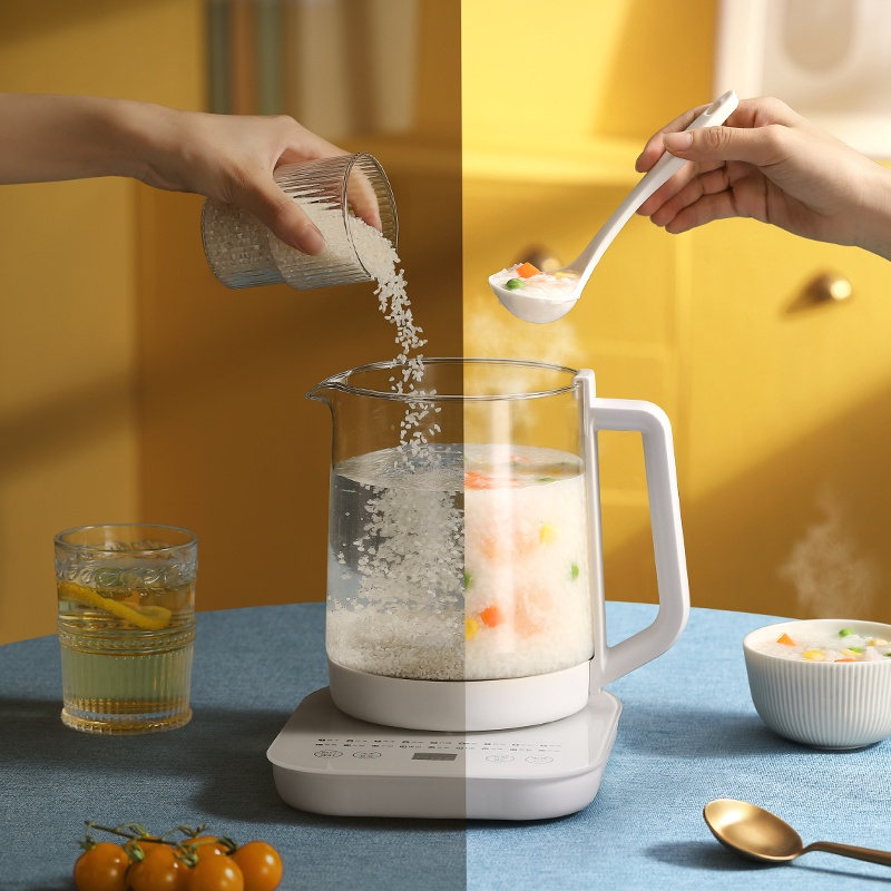 Ấm Pha Trà Đa Năng Lotor H17 Chưng Yến Luộc Rau Củ Khử Clo Có Lõi Lọc Trà Có Hẹn Giờ Hàng Chính Hãng Bảo Hành 12 Tháng