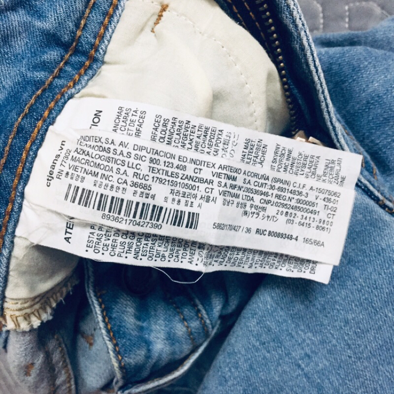 Quần dài CT Jean size 34 2hand
