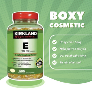 Viên uống bổ sung Vitamin E Kirkland Signature Mỹ