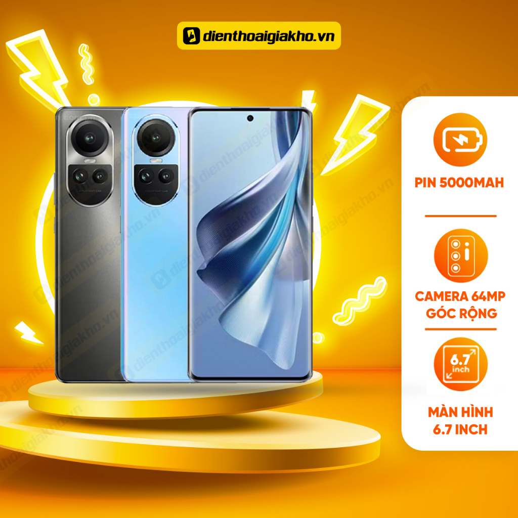 Điện Thoại Oppo Reno 10 5G  Chính Hãng, Bảo Hành 12 Tháng