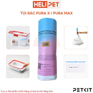 Túi Đựng Rác PETKIT Dùng Cho Máy Vệ Sinh Tự Động Cho Mèo Pura X và Pura Max PETKIT - HeLiPet