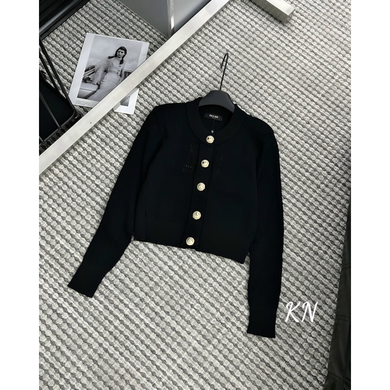 Áo len dài tay mtg độn vai BL QCL1