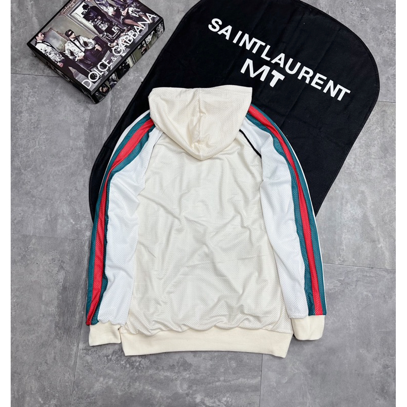 Áo Khoác Nam G.C Chất Lưới Thêu Logo Cao Cấp - Áo Khoác G.C Nam Nữ Có Mũ