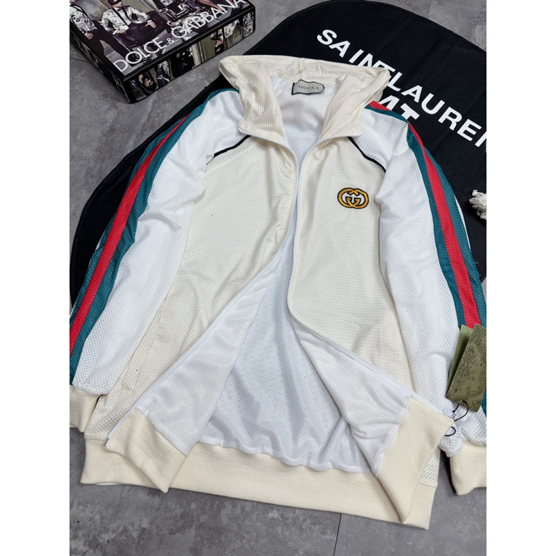 Áo Khoác Nam G.C Chất Lưới Thêu Logo Cao Cấp - Áo Khoác G.C Nam Nữ Có Mũ