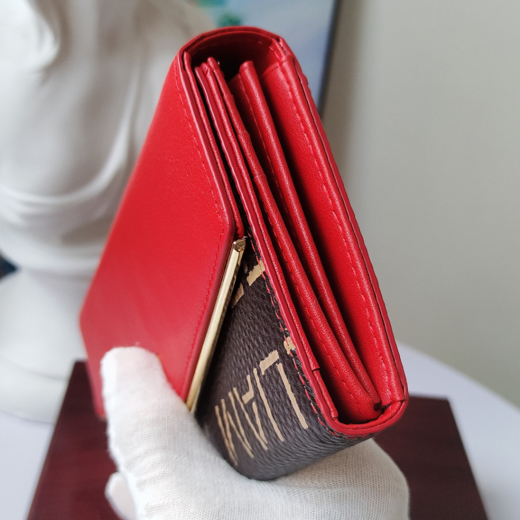 Ví nữ cầm tay dáng dài chất liệu da Bò hiệu William POLO 191481