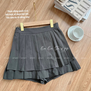 [ẢNH THẬT] Chân váy xếp ly 2 tầng(Q147)