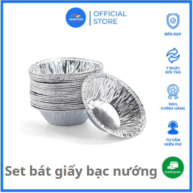 Set 5 giấy bạc nướng hàu đường kín{Lò Nướng Kiêm Nồi Chiên Không Dầu}