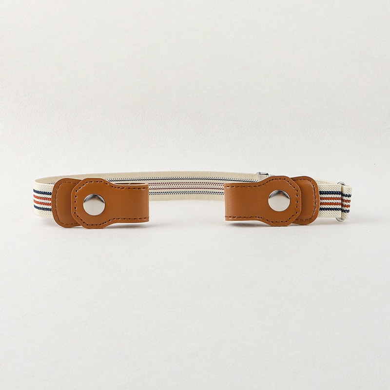 Thắt Lưng Vải Co Giãn Không Khóa Nhiều Màu Tùy Chỉnh Thời Trang Dành Cho Bé Trai/ Gái