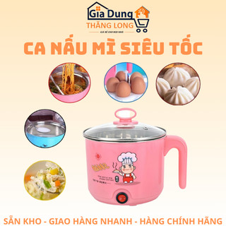 Ca nấu mì đa năng siêu tốc , nồi lẩu điện mini
