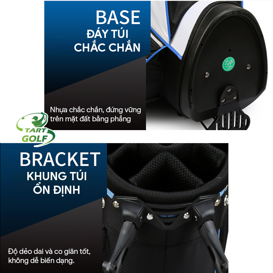 Túi Gậy Golf, Túi Đựng Gậy Golf PGM, Túi Golf Có Chân Chống,Túi Golf Sức Chứa 14 Gậy, Chắn Chắn, Dễ Dàng Mang Đi