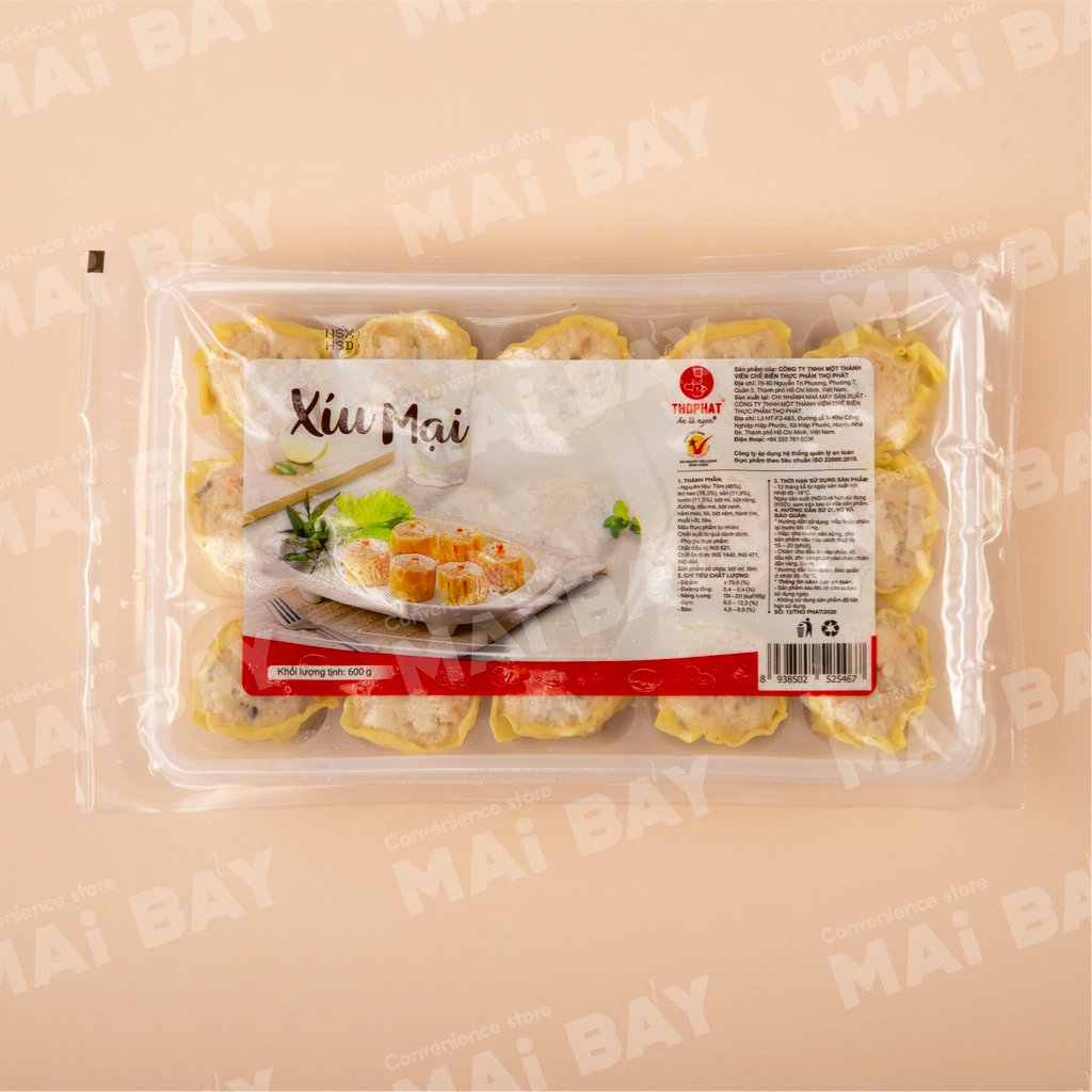 CHÍNH HÃNG Gói 30 xíu mại tôm thịt Thọ Phát Food