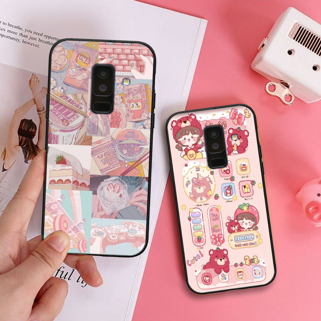 Ốp Samsung A6 2018 , A6 Plus , A6+ hình cute dễ thương cao cấp | HHCASE