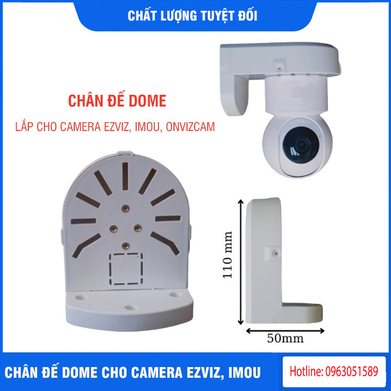 Chân đế Dome Camera dùng cho camera Ezviz, Imou, Hikvion, Yo0see
