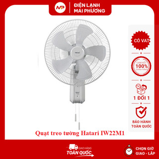 [ship hỏa tốc hn) quạt treo tường hatari iw22m1 - hàng chính hãng