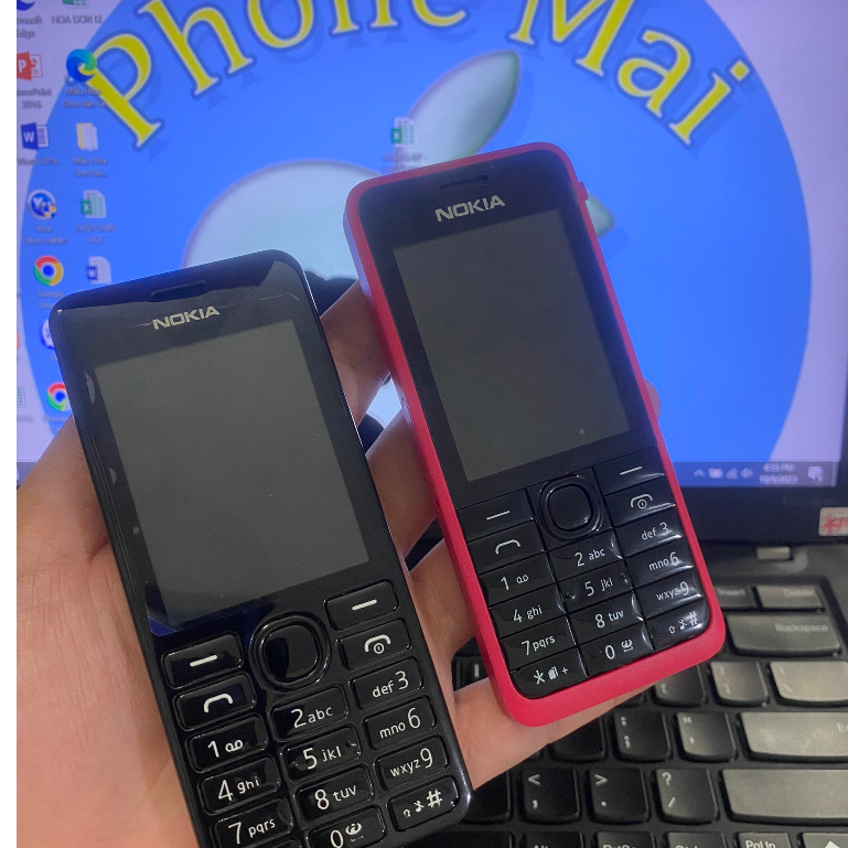 điện thoại Nokia 301 2 sim có 3G Kèm Sạc Pin Thiết kế nhỏ gọn, nghe gọi to rõ