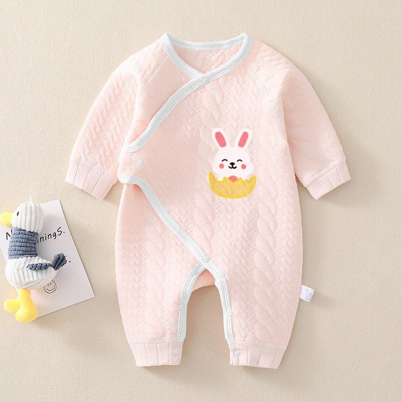 Bodysuit LOTUKA In Hình Ngộ Nghĩnh, Bộ Liền Thân Trần Bông Cho Bé Trai Bé Gái, Body Dài Tay Thu Đông Cho Bé 3-12kg