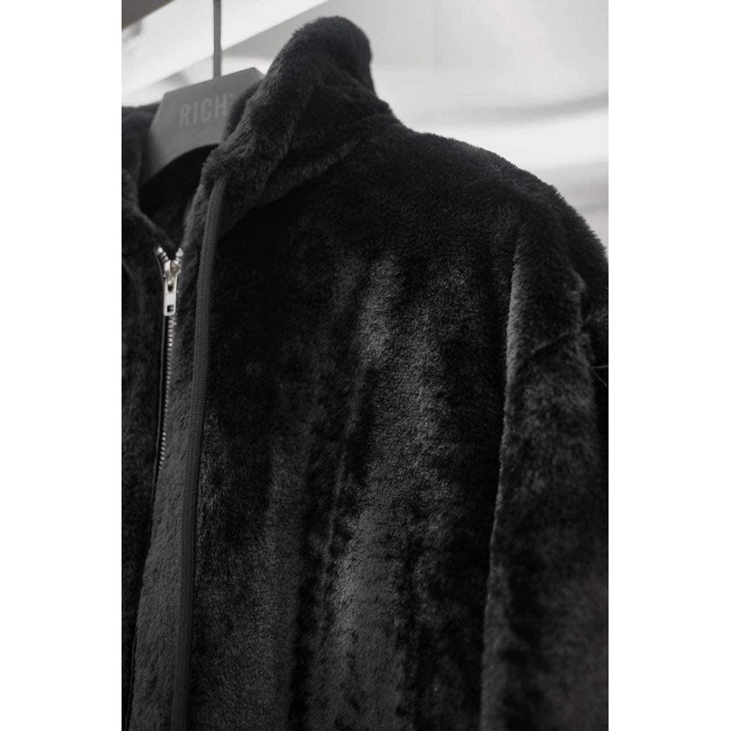 Áo Khoác Lông Mượt Fom Rộng Unisex Thời Trang Nam Nữ Dày Dặn Cao Cấp Phong Cách Hàn Quốc Siêu Dầy Dặn Hot Trend