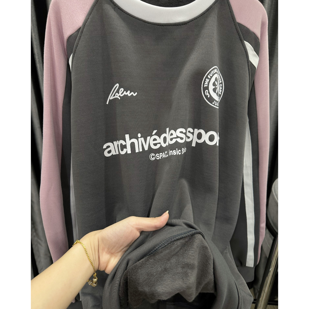 Áo nỉ nam nữ Unisex,áo Sweater tay dài màu xám phối viền thể thao cổ tròn hottrend thu đông