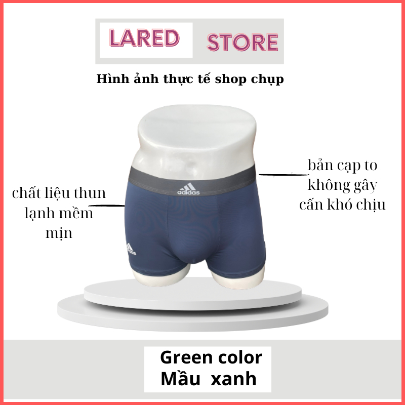 Quần Sịp Nam Adidas  Quần Lót Nam thời trang cao cấp Lared Thoáng mát co gian 4 chiều thấm hút mồ hôi