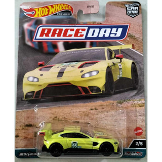 Xe mô hình Hot wheels 2023 car culture race day Aston martin vantage