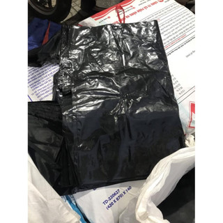 1kg túi nilong đen quai xách