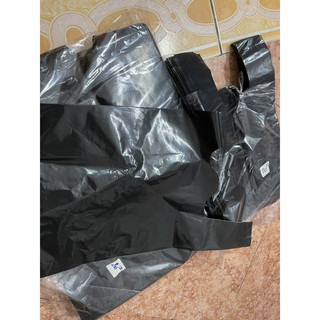 1kg túi nilong đen quai xách