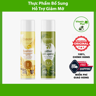 Dầu Xịt Ăn Kiêng KETO 0 Calo OSTROVIT SPRAY 1000 Lần Xịt