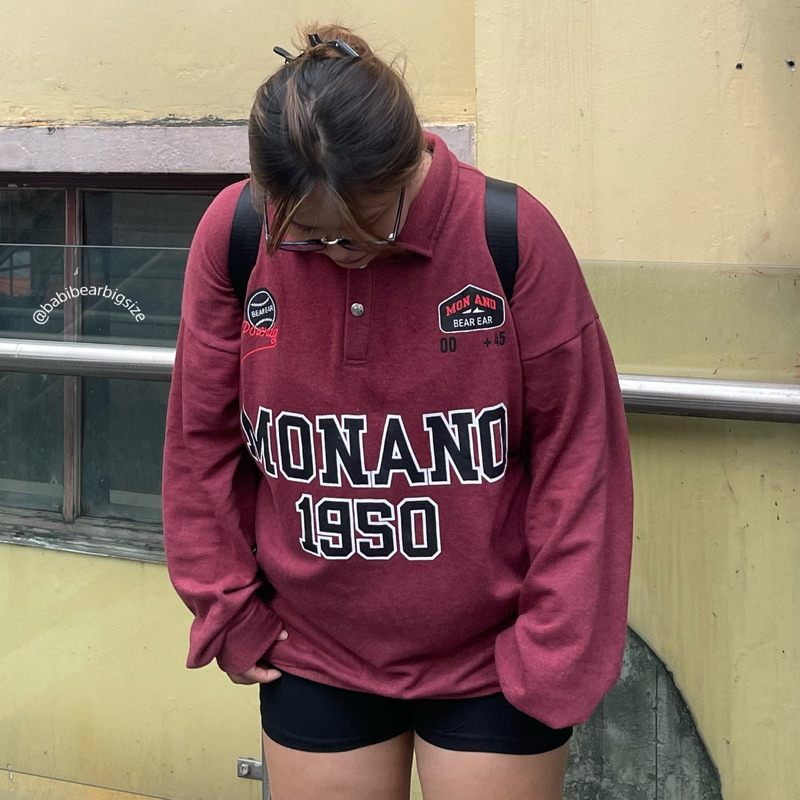 ÁO SWEETER CỔ POLO NỈ MỎNG BIGSIZE 60-90KG