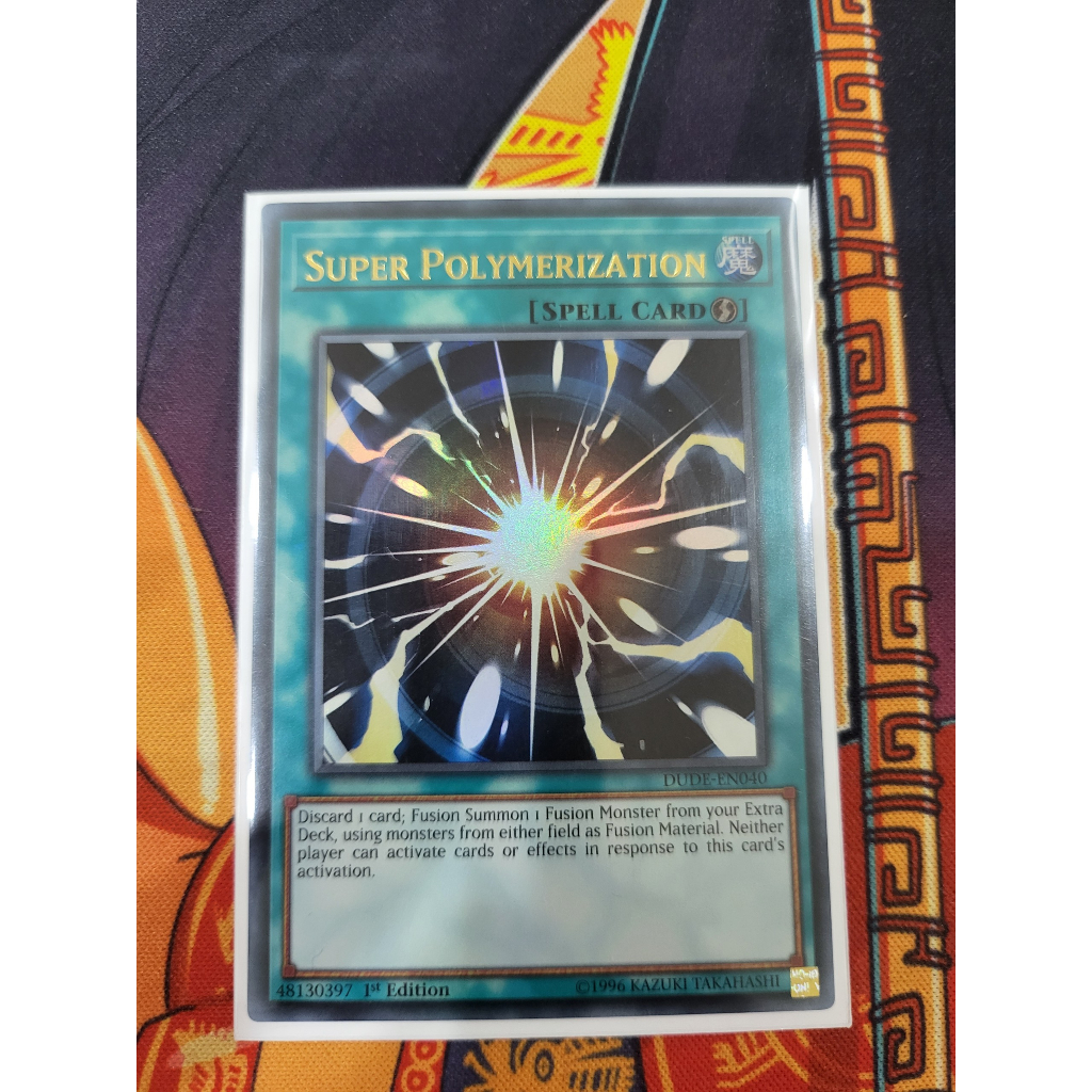 Super Polymerization - DUDE-EN040 - Ultra Rare 1st Edition