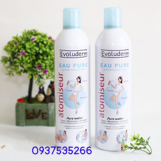 Xịt khoáng dưỡng da cấp ẩm evoluderm 150ml