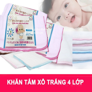 Khăn tắm xô 4 lớp 80x70cm
