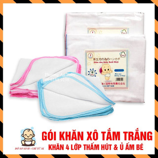 Khăn tắm xô 4 lớp 80x70cm