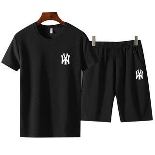 Đồ bộ nam logo thể thao kiểu dáng Slim Fit phong cách Hàn Quốc DB37