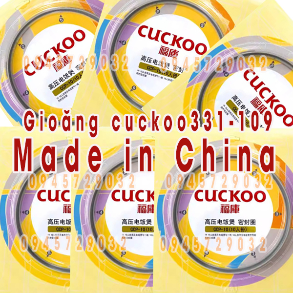 Gioăng kép nồi cơm điện Cuckoo 1,08 lít Gioăng kép 19cm Made in China