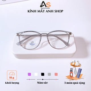  Kính tròn bầu thời trang chất liệu nhựa dẻo lõi kim loại 8303A 