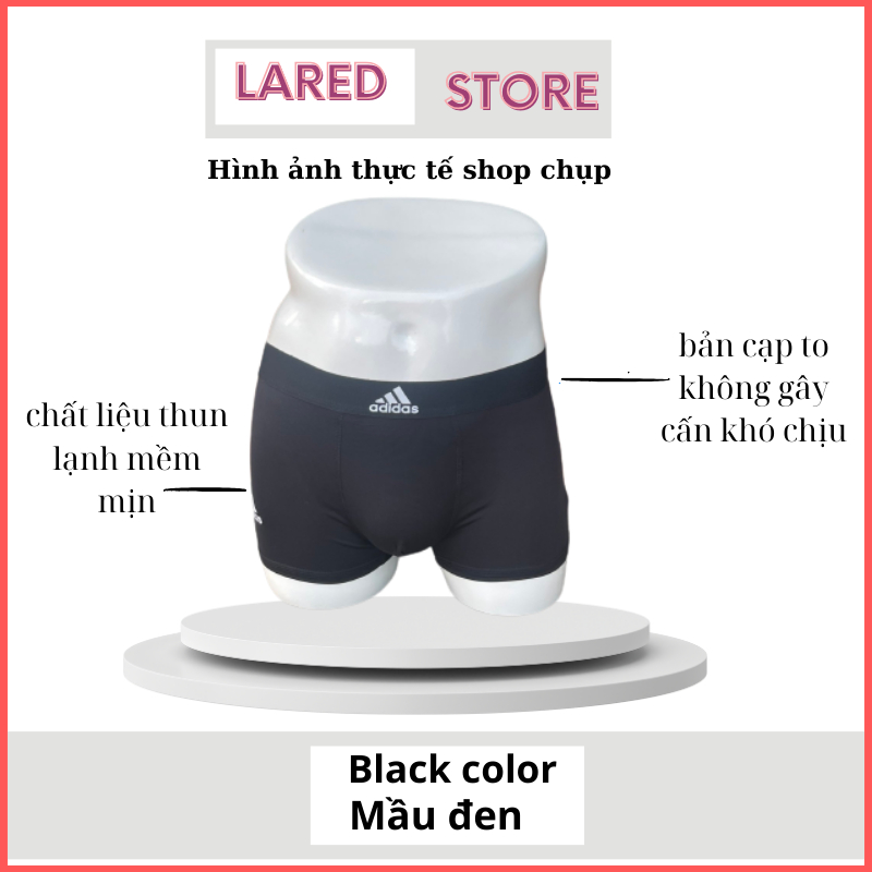 Quần Sịp Nam Adidas  Quần Lót Nam thời trang cao cấp Lared Thoáng mát co gian 4 chiều thấm hút mồ hôi