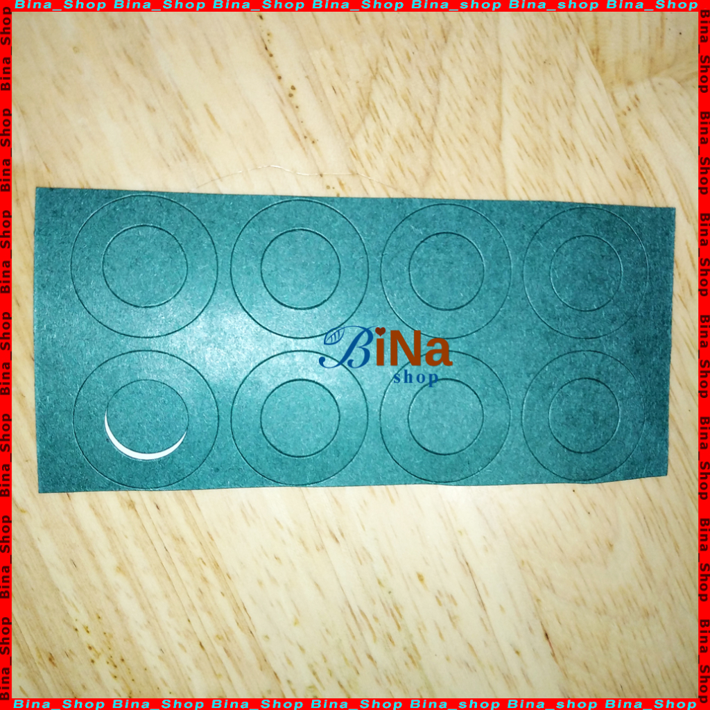 Miếng dán bảo vệ cực dương pin 21700 màu xanh