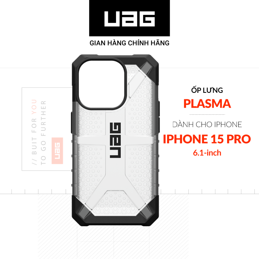 Ốp Lưng Chống Sốc UAG Plasma Cho iPhone 15 Pro [6.1 INCH]