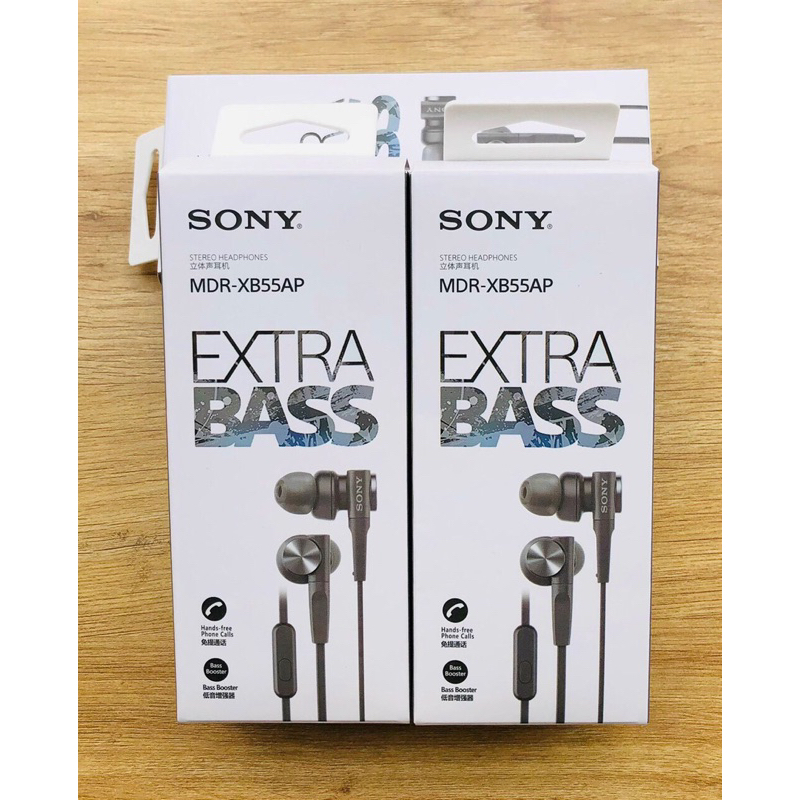 Tai nghe Có Dây Sony Extra Bass MDR-XB55AP - Chính Hãng