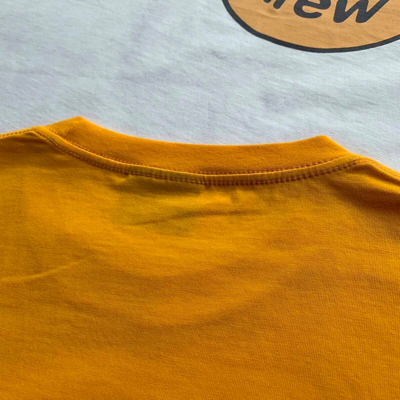 Drew tee mới áo nam áo nữ black/white/orange