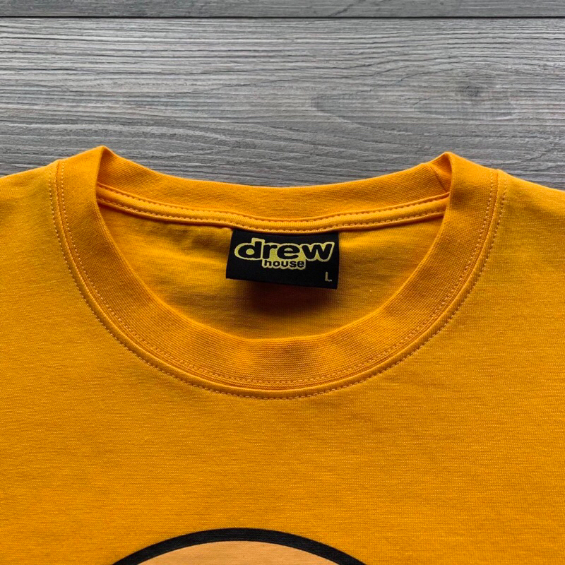 Drew tee mới áo nam áo nữ black/white/orange